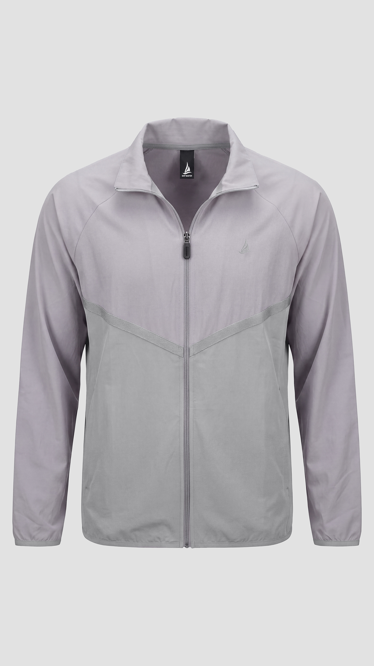 Men's athletic pajama set Parachute and fabric — فضي