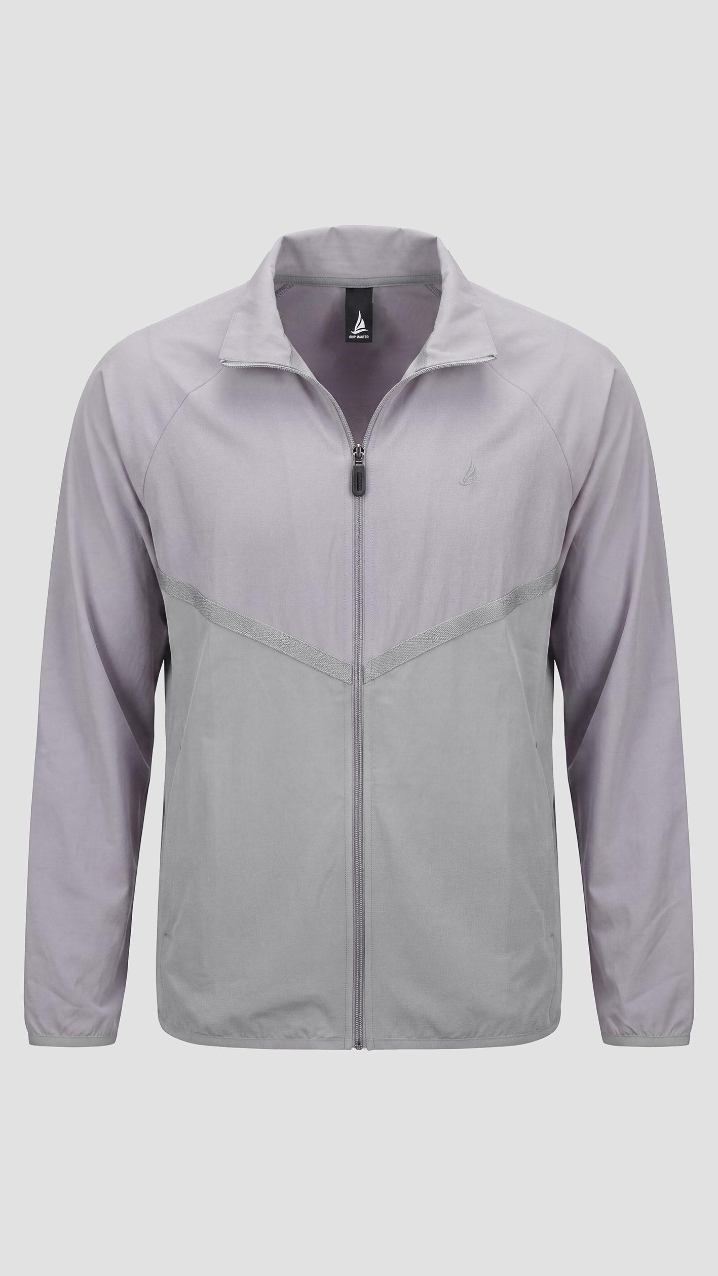 Men's athletic pajama set Parachute and fabric — فضي
