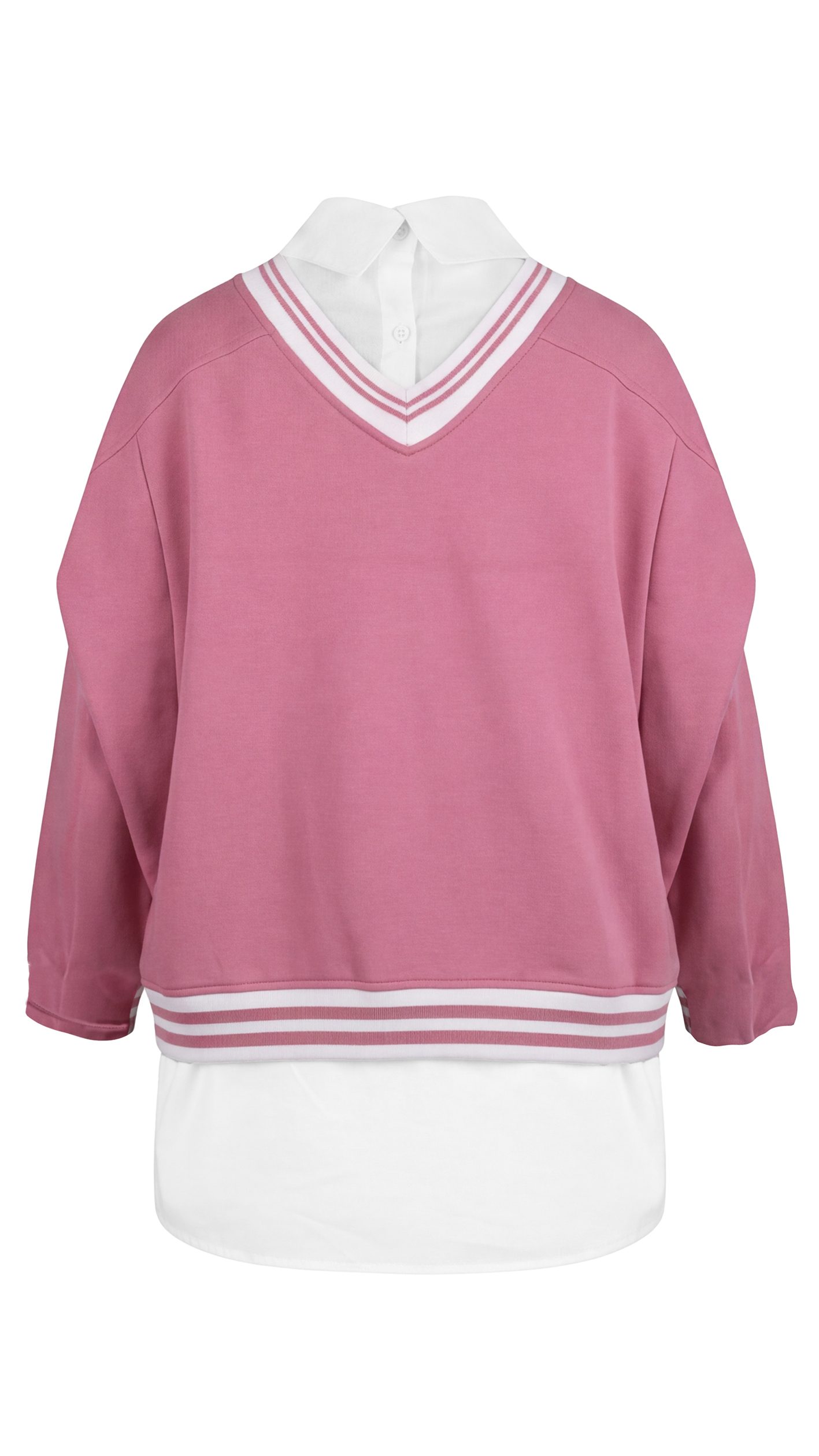 Women's Toflis double-collar sweater