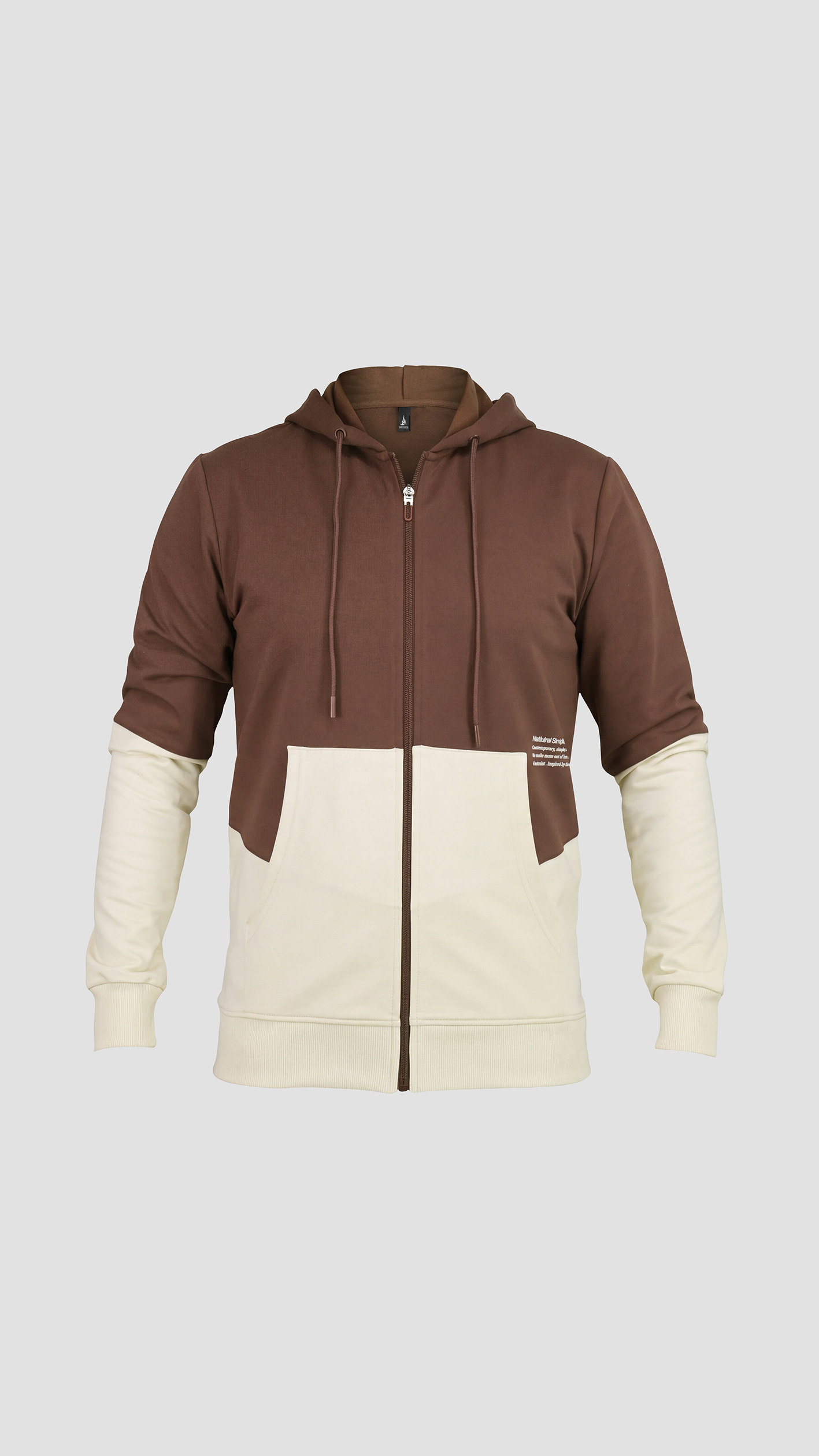 Men's double-layer Tuflis trousers and jacket — Stone