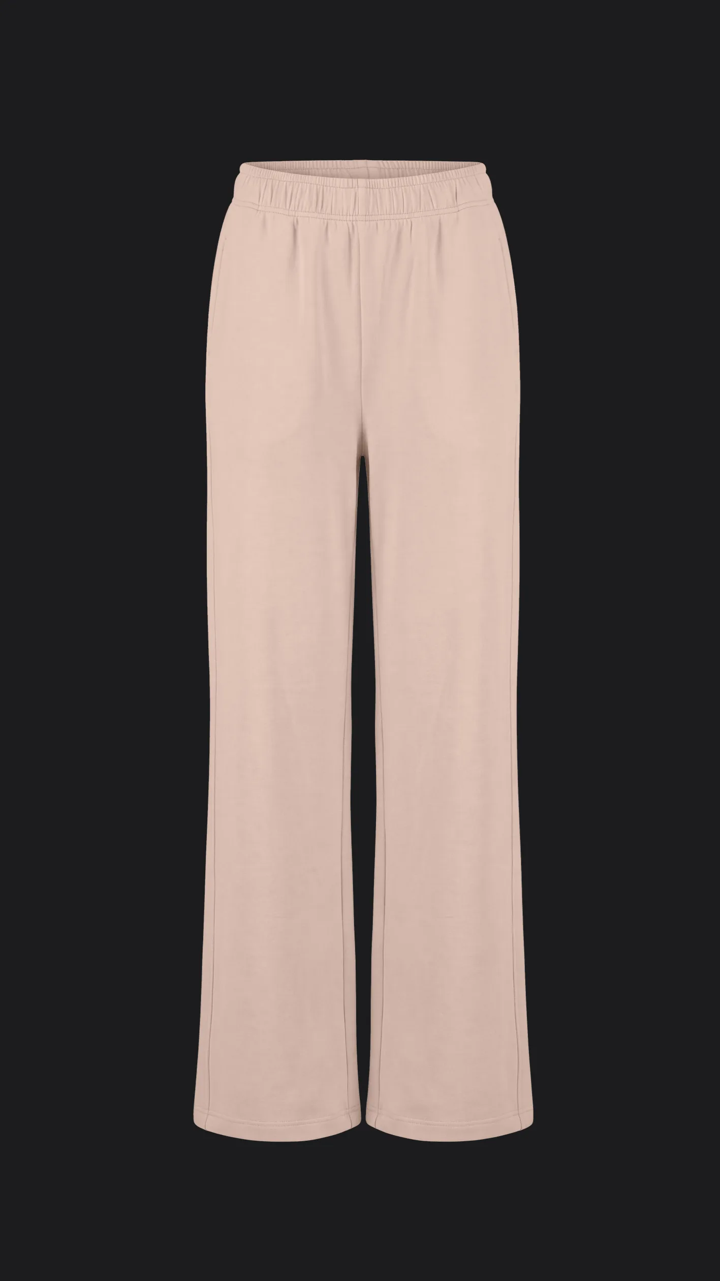 Women's Oshio Rayon pajama set featuring a top with hand-printed detailing on the sleeve and hem.