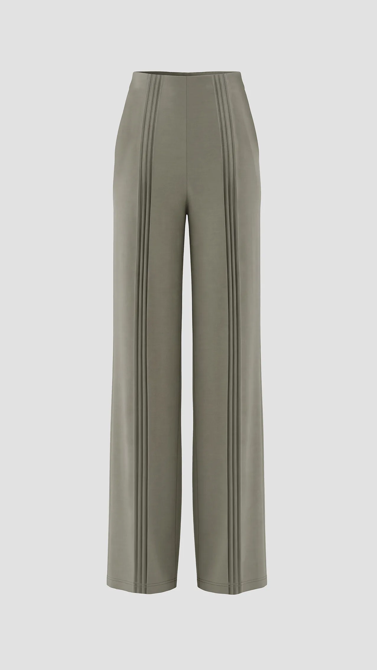 Women's Oshio fabric pajama featuring an Amay zipper, a hidden drawstring waist, and triple-stitch detailing.