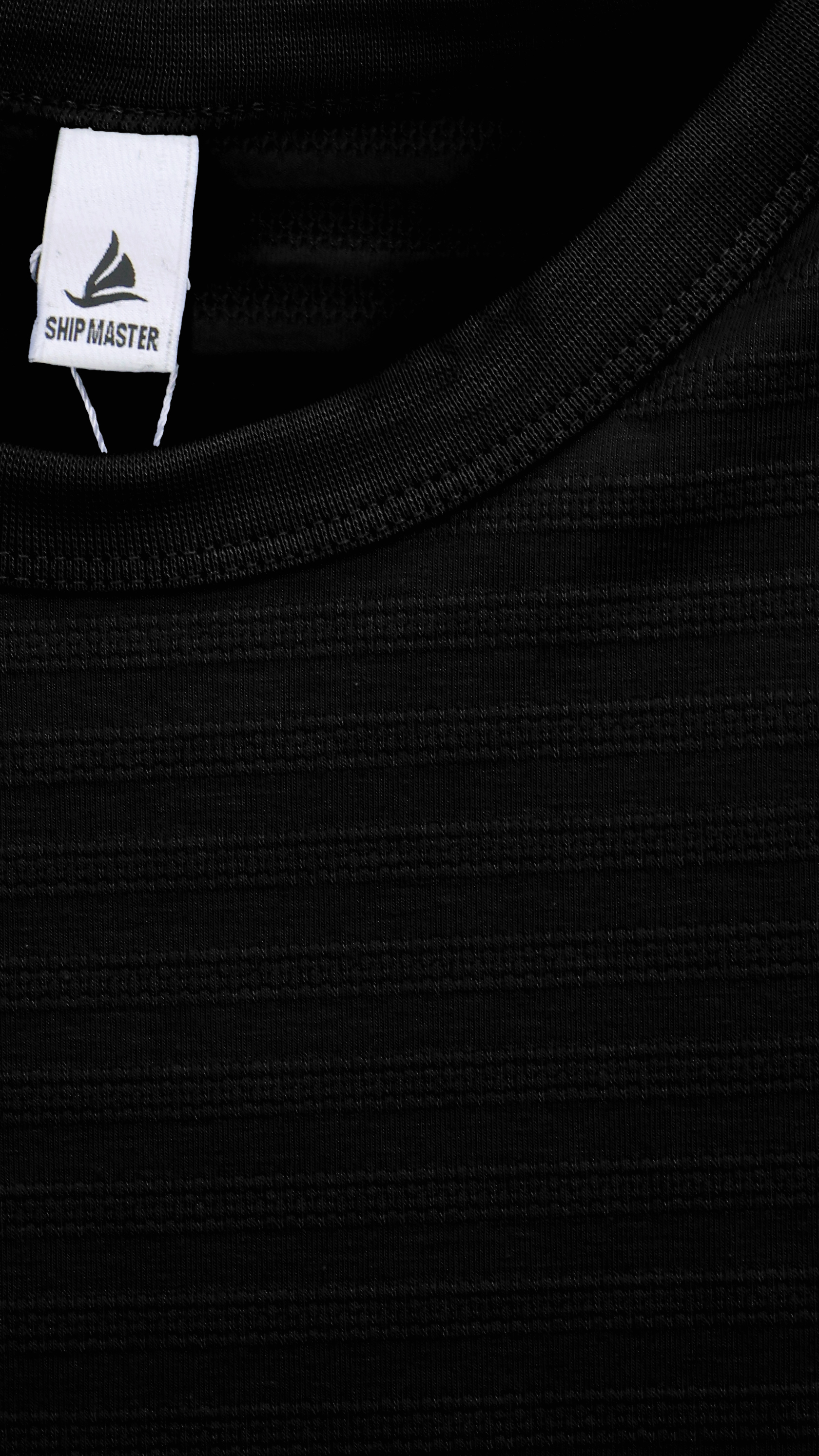 Men's striped Jacquard knit sweater