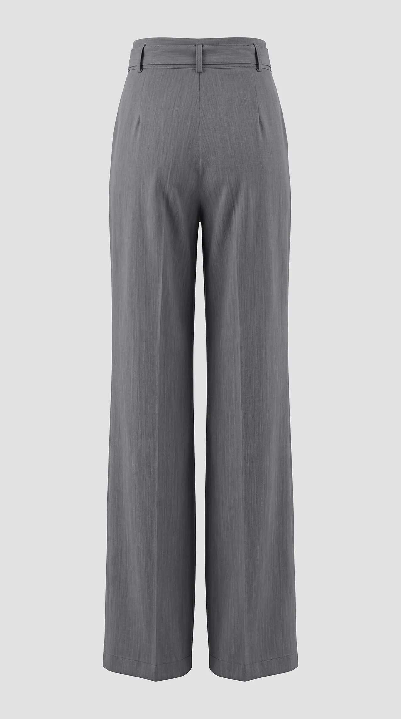 Women's Monica trousers in TR fabric with a waist bow.