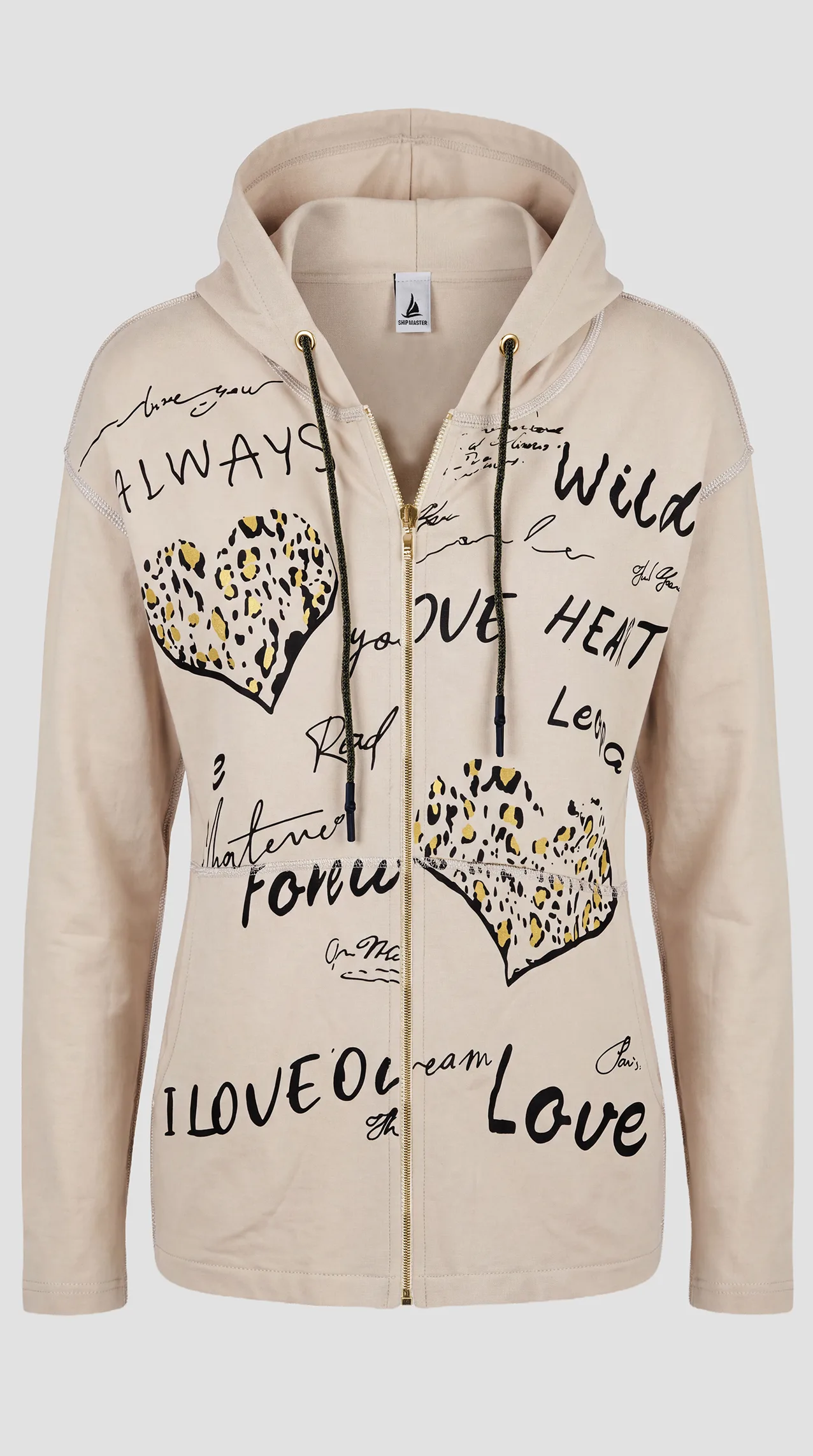 Women's Hand-Printed Toflis Jacket (HRT Leo)
